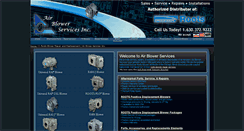 Desktop Screenshot of airblowerservices.com